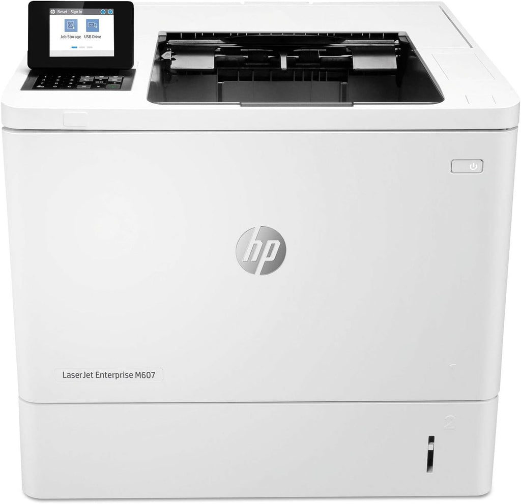 HP LaserJet Enterprise M607N Monochrome Airprint and ePrint Printer