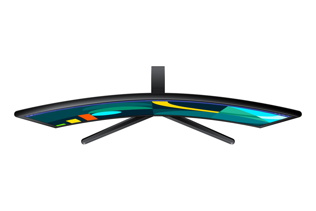 Samsung 27-inch FHD Black Curved Screen Monitor with 100 Hz Refresh Rate, Game Mode, Eye Saver Mode - (LS27D368GANXZA) [Canada Version]