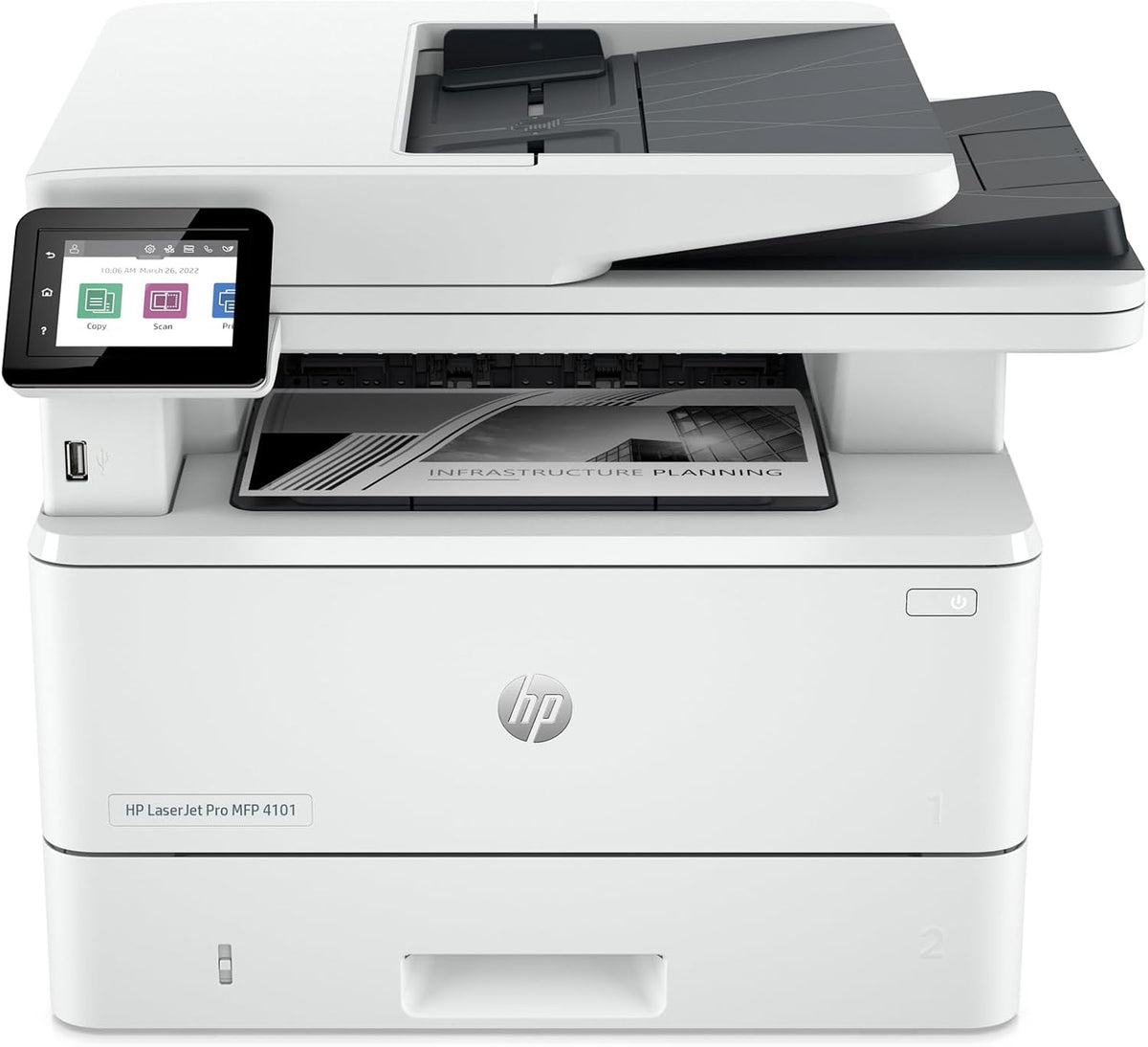 HP LaserJet Pro 4101fdw Multifunction Monochrome Printer